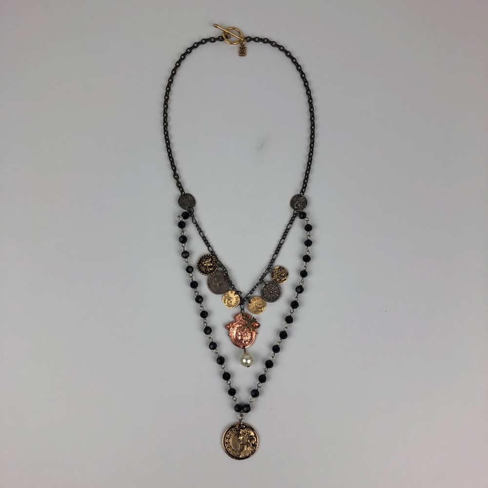 Vintage Tat2 Roman Coin Necklace - Picture 6 of 8